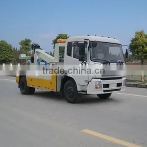 Dongfeng 4x2 Heavy Duty Rotator Towing Wrecker With Low Factory Price thumbnail-1