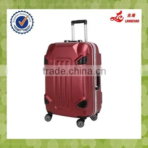 Different Colors China Supplier Eminent Aluminum Trolley Beauty Case PC Luggage Set thumbnail-2