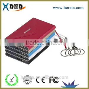 Leather-Letter-Shape 4000mA Capacity USB Interface Portable Power Bank thumbnail-1