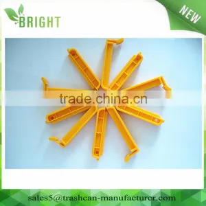CP50 50mm Sealing Length PP Material Logo Print Promotional Plastic Tomato Clip thumbnail-1