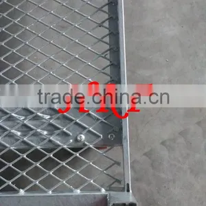 Nursery Flower Cart / Danish Trollley/Flower Trolley TC051 Display Flower Trolley.Display Cart.Plants Trolley. Mesh Cart .Steel thumbnail-6