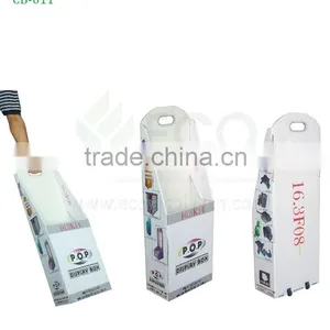 Customized Folding Factory Price Cardboard Laminate Trolley Bags For Exhibition thumbnail-1