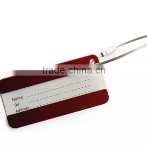 Custom Aluminum Luggage Tag thumbnail-1