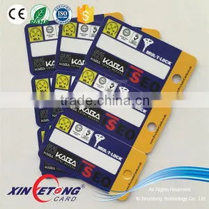 QRCode Plastic 3 UP PVC Key Cards thumbnail-2