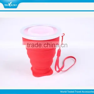 Drinkware Portable Silicone Foldable Cup for Travel thumbnail-2
