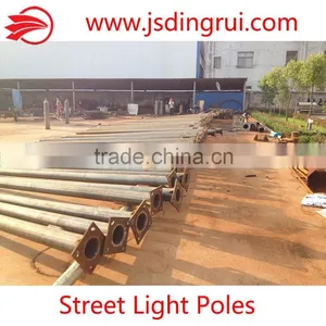 8m Galvanized Steel Street Lighting Poles thumbnail-1