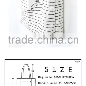 High Quality Cheap Price Canvas Shoulder Bag for Women in Shopping Canvas Tote Bag thumbnail-6