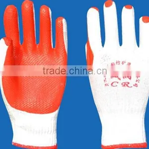 China Factory Wholesale Work Red Rubber Gloves thumbnail-5