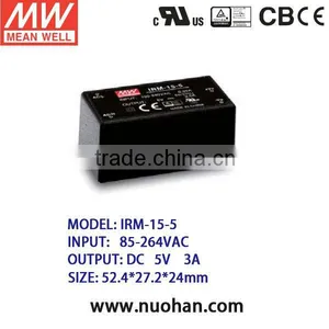 Mean Well 15w 5v Power Supply/15W Single Output Encapsulated Type thumbnail-1