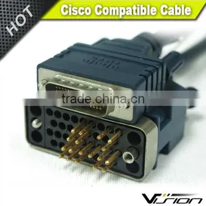 25ft Cisco Compatible DTE V.35 LFH60M-V.35M Cable Functionality Equivalent to Cisco Part Number CAB-V35MT thumbnail-1