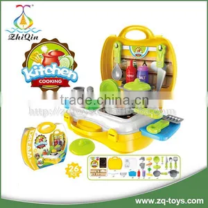 Happy Kitchen Toys Preschool Toys Kitchen Play Set thumbnail-1
