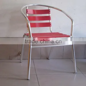00 Restaurant Colorful Aluminum Outdoor Stacking Dining Chair YC001A thumbnail-1