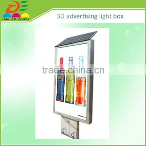 Custom Print Business Ceter Square 3D Light Box thumbnail-6