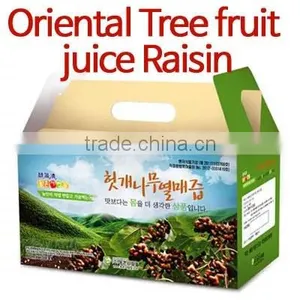 Oriental Tree Fruit Juice Raisin 100ml * 30pcs/juice Bags/healthy Food thumbnail-1