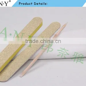 ANY 4PCS Salon Cheap Disposable Nail Manicure Kit Nail File Napkin Nail Care Tool thumbnail-4