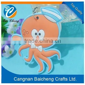 3D Cute Rubber Keychain in Shoe Shape in China Wholesale Market thumbnail-3