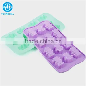 Cute Silicone Robot Shaped Cake Mold thumbnail-1