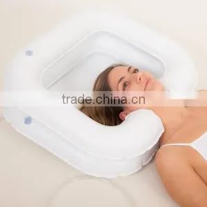 Portable and Durable Inflatable Shampoo Basin for Shampoo on the Bed thumbnail-1