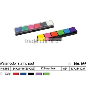 Water Color Stamp Pad for Children ,sliver Color Ink Pad thumbnail-1