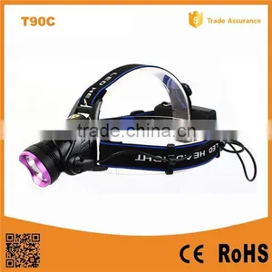 C-REE XML-T6 LED Headlight 400LM Waterproof Headlamp Rechargeable Quality Choice thumbnail-1