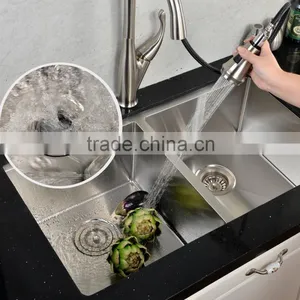 Unique Design Stainless Steel Sink For Sale Handmade Double Bowl Under Counter Sinks Kitchen Sinks-- 8644 thumbnail-6