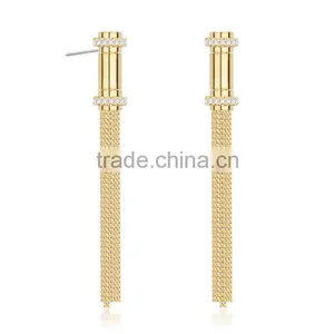 Kingman 2014 Fashionable Tassel Snug Earrings thumbnail-1