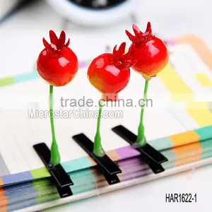 Women Hairpins Mushroom Cute Antenna Hair Clips Artifact Barrette Grass Sprouts Hairpins Girl Headwear Hair Accessories thumbnail-3