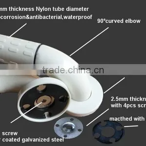 High Quality Plastic Nylon Safety Grab Bar Used in Bathroom ,bathtub/toilet Quality Choice thumbnail-1