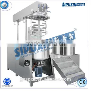 Body Cream Vacuum Homogenizer Mixer Making Machine for Sales thumbnail-1