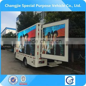 Factory Price New Design Top Sell P10 Waterproof Screen Full Color Led Advertising Truck thumbnail-1