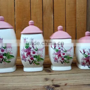 Food Grade Unique Ceramic Material Kitchen Spice Jars thumbnail-1