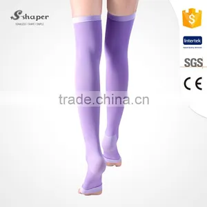 S-SHAPER Private Label Compression Overnight Leg Thigh Legging Socks With Open Toe thumbnail-4