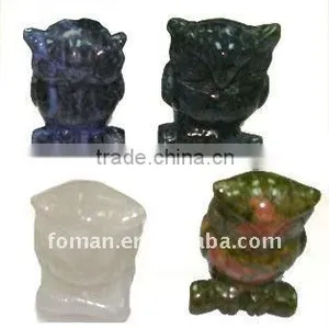 50-100mm Gemstones Carving Gemstone Eagle thumbnail-1