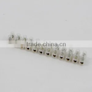U Type Terminal Block With Nylon 66, UL 94V2, Natural thumbnail-1