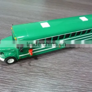 Customized Green School Bus Replica thumbnail-2
