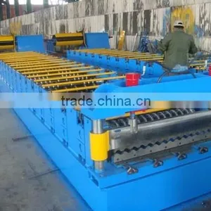 Corrugated Roof Roll Forming Machine / Galvanized Roll Forming Machine/aluminium Roll Forming Machine thumbnail-1