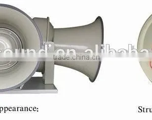 HS600 Neodymium Driver Powerful Outdoor Air-defense Siren, pa Speaker thumbnail-6