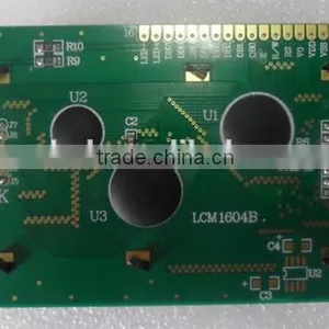 LCD 1604 Yellow-green Backlight 16x4 Lcd Screen Module thumbnail-2