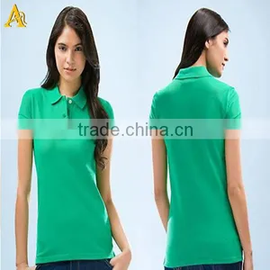 Ladies Polo Shirt in Cvc of 210 Grams thumbnail-1