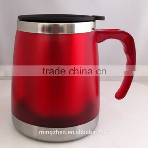 Double Wall 500ml Stainless Steel Beer Mug thumbnail-4