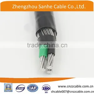 600/1000V Xlpe Insulated Aluminum Concentric Cable 3*6awg for Philippines thumbnail-1
