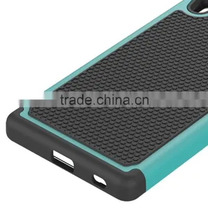 New Arrival Football Texture Rugged Silicone pc Back Cover Protective Case Moblie Phone Case for Sony Xperia z5 China thumbnail-4