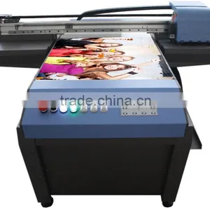 Eco-solvent Ink Flatbed Digital Metal Printing Machine China Supplier thumbnail-1