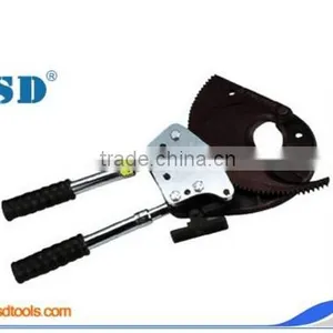 LSDHigh Quality J130 Cable Cutter Ratchet Cable Cutter Hanroot Super Crimping Plier Wire Cable Cutter thumbnail-1