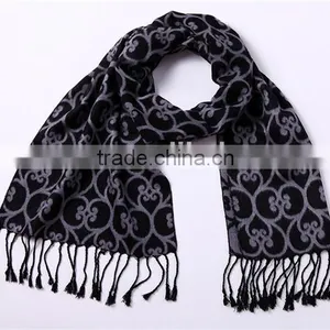 2015 Hot Selling New Flower Embroider Viscose Scarf D800-31 thumbnail-2