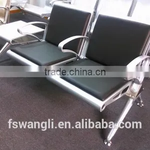 Four Seats Table 304 Stainless Steel Hot Sale Airport Seating thumbnail-5