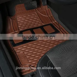 Universal Rubber PVC Car Floor Mat Car Mat Set thumbnail-2