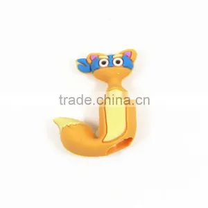 Cartoon Customized Pen Topper/ Rubber Letter Pencil Topper/ PVC Pencil Topper thumbnail-1