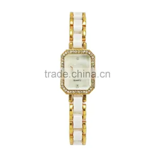 New Models Fashion Square Silicone Band Diamond Watch Women Bracelet thumbnail-5