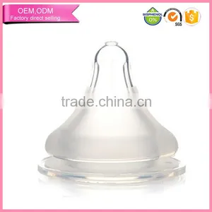 Soft Material Silicone Baby Bottle Big Nipples Bpa Free thumbnail-1
